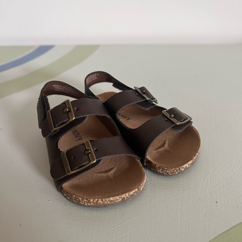Old Navy Dark Brown Kids Sandals